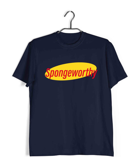 8 SPONGEWORTHY TV Series Casual Graphic Printed T-Shirt for Men